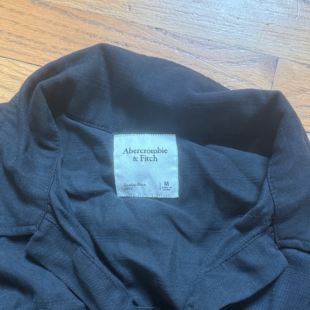 Abercrombie & Fitch Black Utility Jumpsuit - Picture 2 of 3